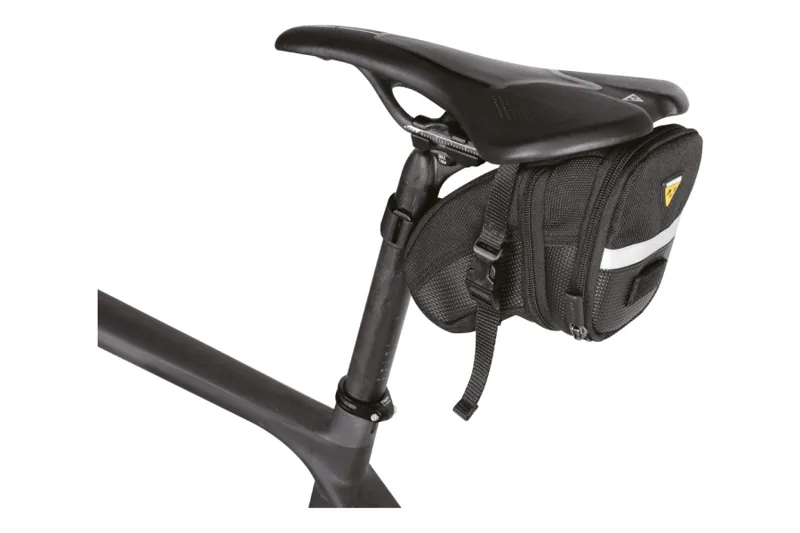 Topeak Aero Wedge Saddlebag with Strap Black-4